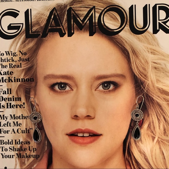 Onyx & Sterling Dangle Earrings - Picture 8 of 8